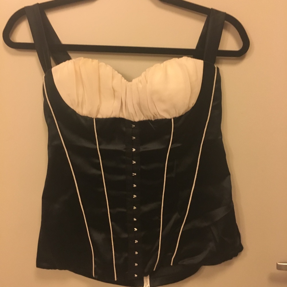 Zip up corset handmade in Miami!
